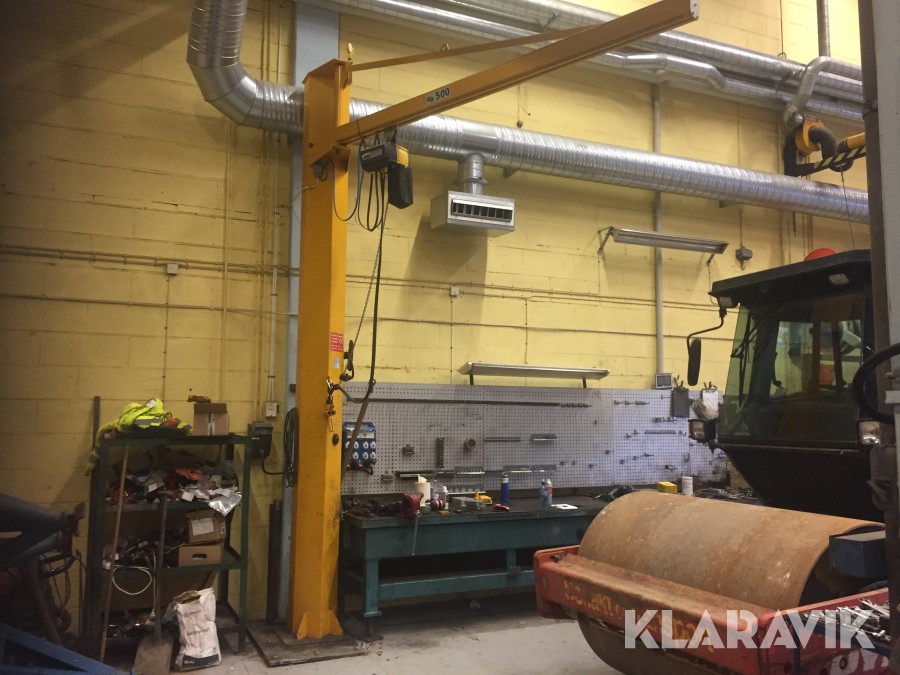 Pelarsvängkran Svealyft 500 kg