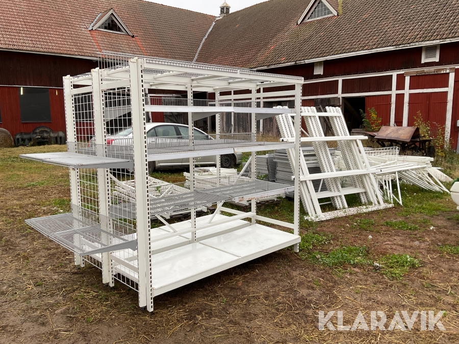 Butiksinredning stort parti