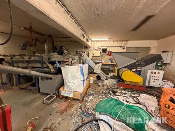 Granuleringsmaskin för kabel FORREC /Metal-marketing AE600/15 / S2500/609