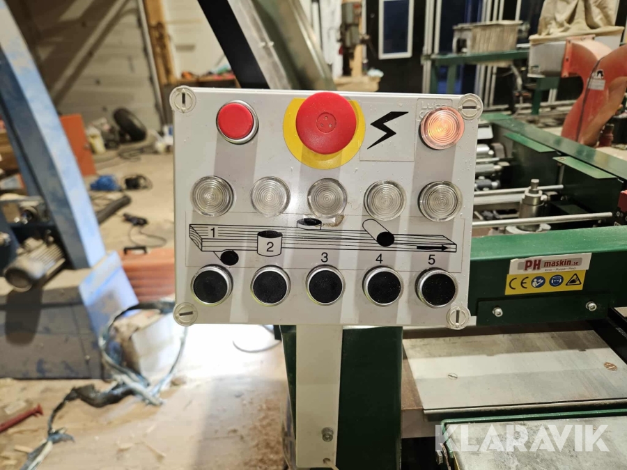 Fyrkutterhyvel Logosol PH260