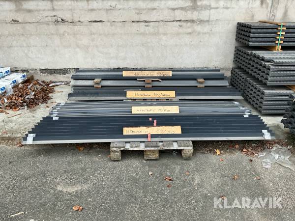 Hörnprofil 475 st Weber WP 100 x 60 / 100 x 40 / 50 x 50 / 15 x 50