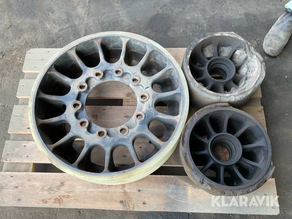 Hjul till bandställ Case Roadtrack