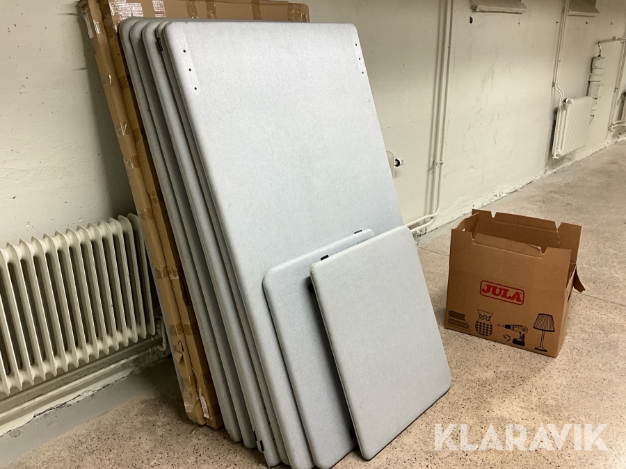 Skärmväggar till kontorslandskap 12st