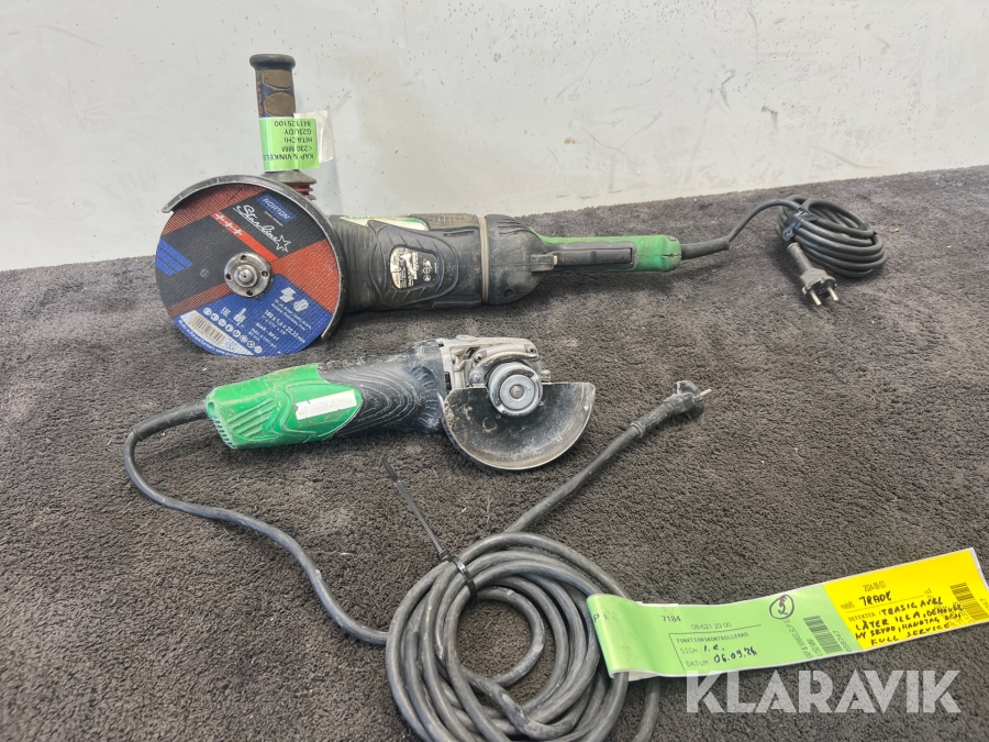 Kap & vinkelslip Hitachi G23udy,G13s3