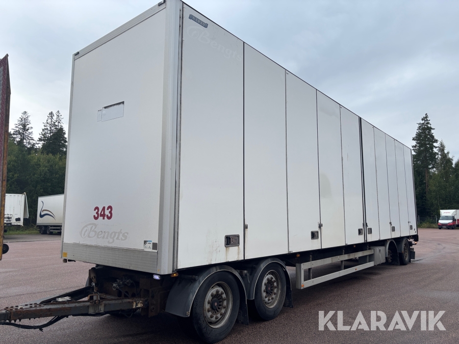 Släp Närko L62 öppningsbar sida