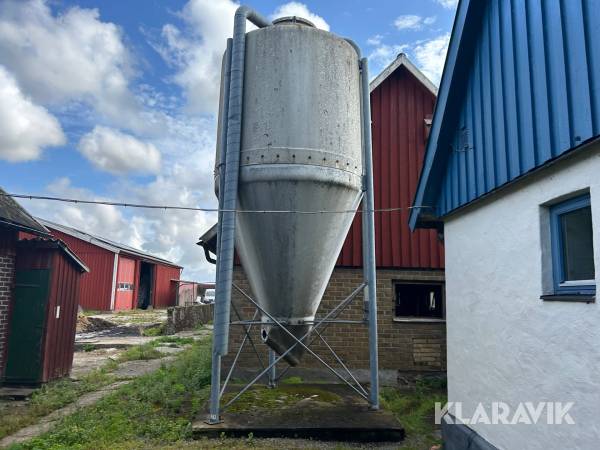 Silo med skruv Agritec 4 (glasfiber)