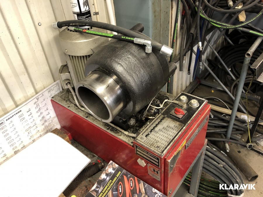 Komplett slangpress med tillbehör Finn-Power P20M 