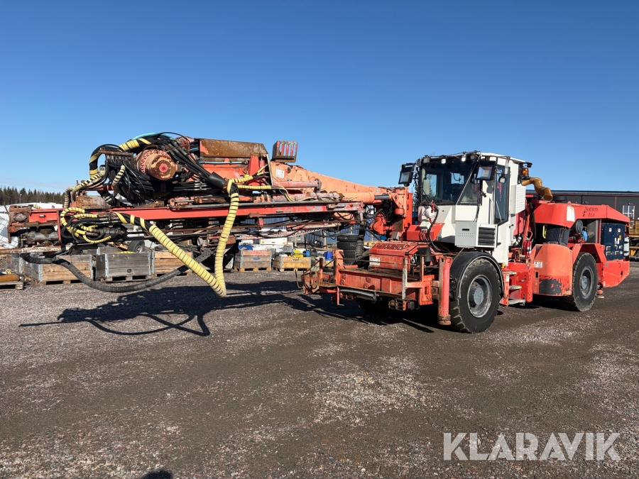 Borr och borrvagn Sandvik DS510