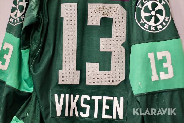 Daniel Viksten #13 i Färjestad BK – använd matchtröja 2022/23