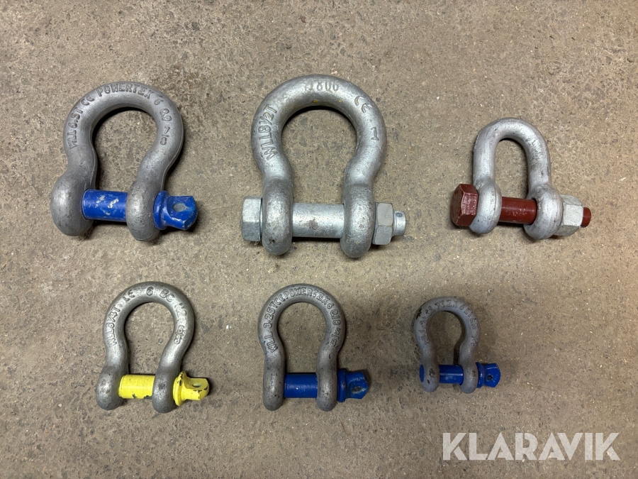 Blandat parti klassade schakel ca 500st Certex