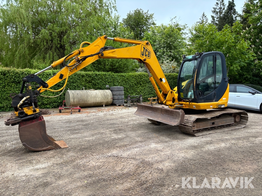 Grävmaskin JCB 8080 ZTS med tiltrotator