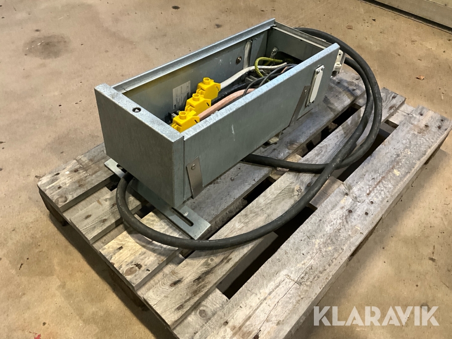 Elskåp inkommande central ABB CDCA-BV, Överkalix, Klaravik a