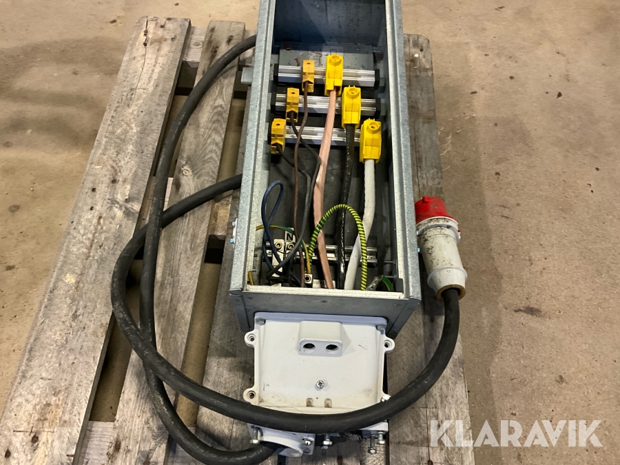 Elskåp inkommande central ABB CDCA-BV, Överkalix, Klaravik a