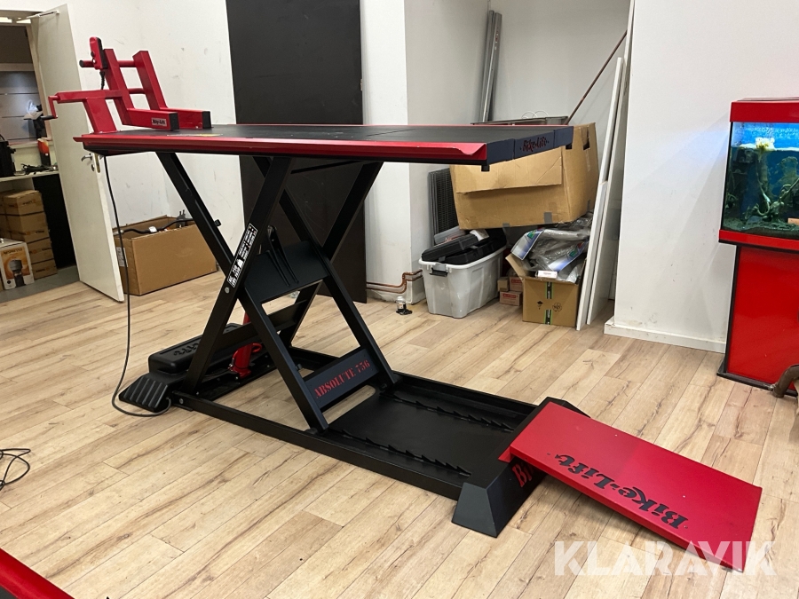 MC-lyft Bike Lift Absolut 756 med Hjulklämma W-40