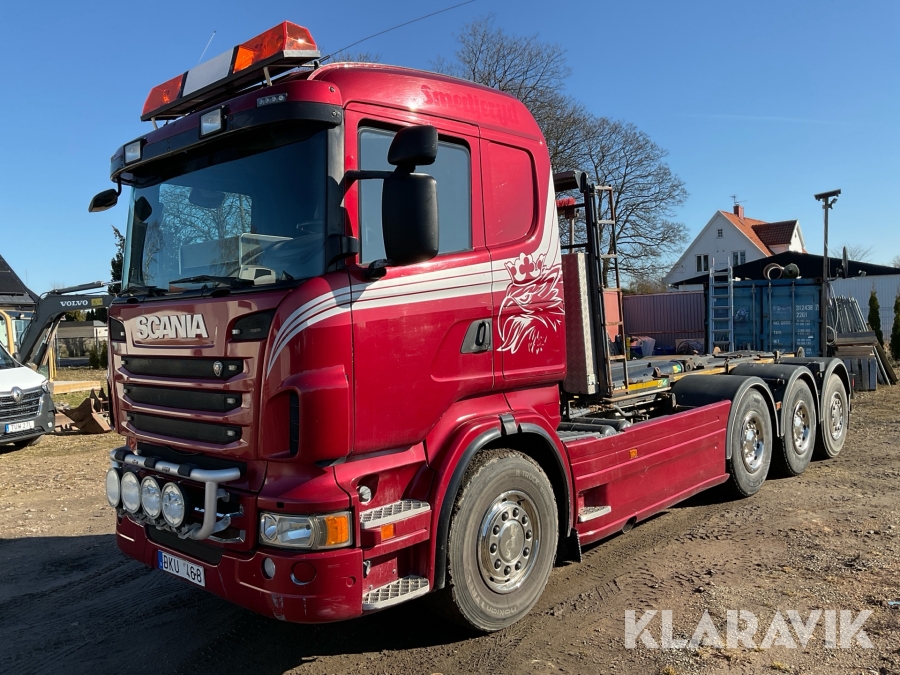 Lastväxlare Scania R480 8x4*4