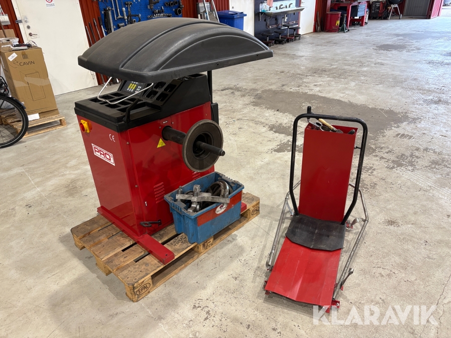 Balanseringsmaskin lastbilsdäck Pro 60TB