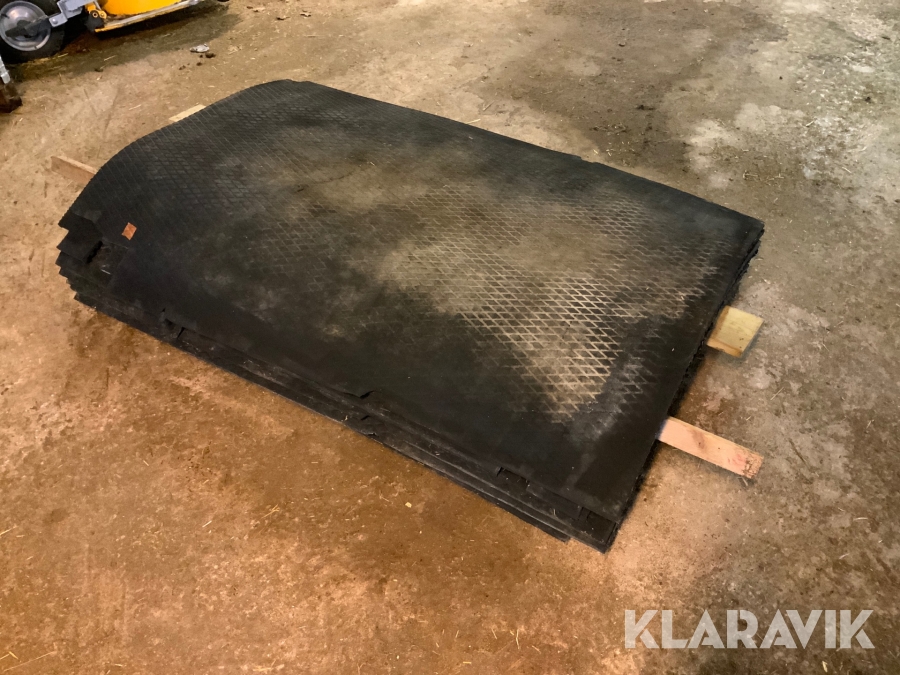 Båspallmattor 168x118cm 8st