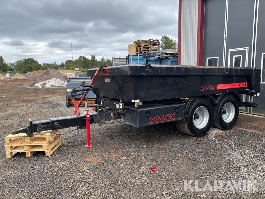 Entreprenadvagn Randex XD 85