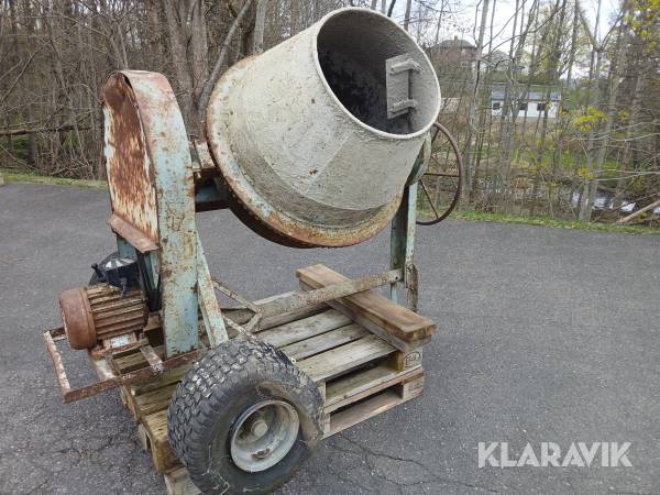 Betongblandare Kvänums fläktfabrik
