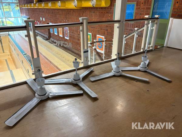 Takfläktar FAICO 4 st