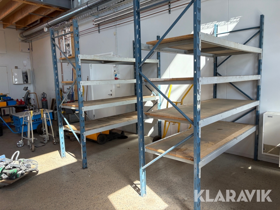 Pallställage/Lagerhyllor 2 st