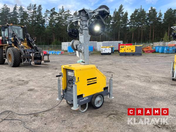 Lighttower Atlas Copco HiLight E3+ 4x160W