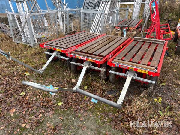 Transportvagnar Starke Arvid 18400 höj och sänk 5 st