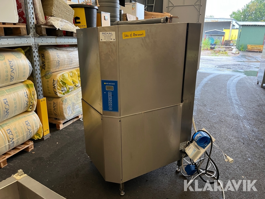 Kombidiskmaskin för storkök Wexiödisk WD-90 DUO
