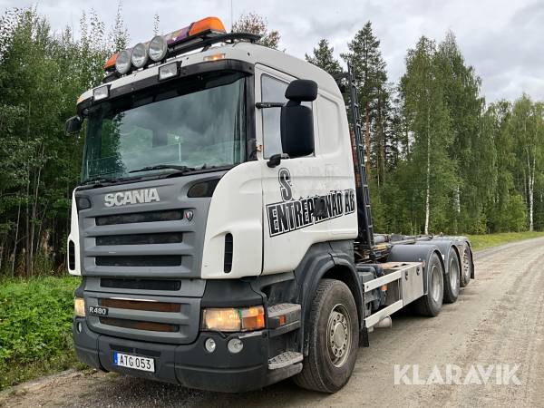 Lastväxlare Scania R480 tridem