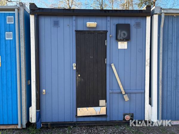 Modul med toalett dusch och torkrum