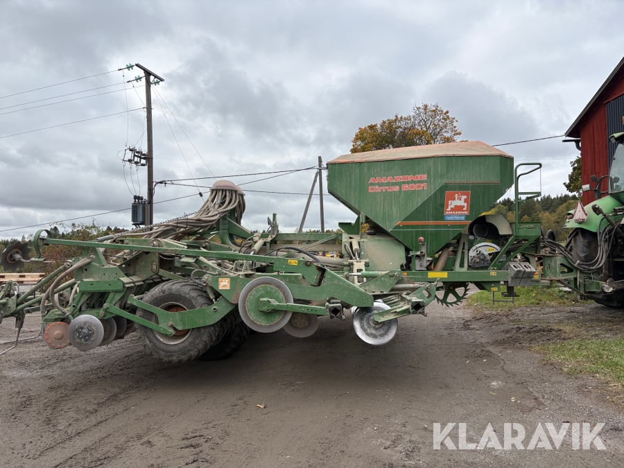 Såmaskin Amazone Cirrus 6001