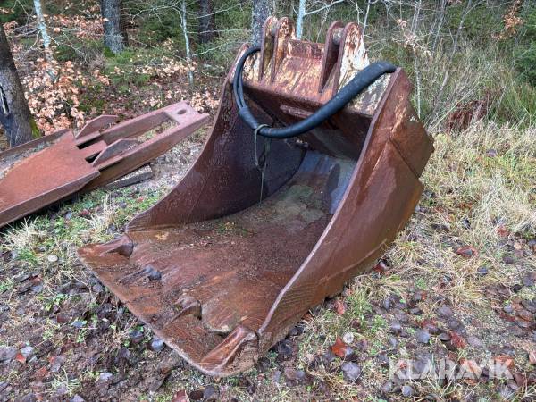 Stolpresningsskopa Grabjohn B18, integrerad grip