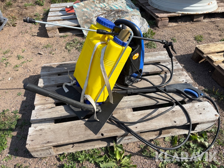 Ogrässpruta & högtryckstvätt Alto Active 2000 & Miura 16