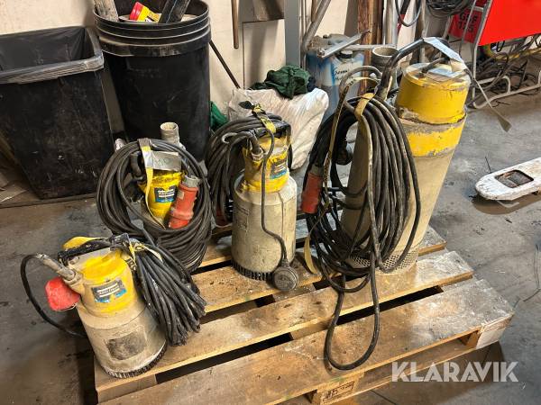 Pumpar Atlas Copco Weda Lina D50H, D30N, D10N 4 st