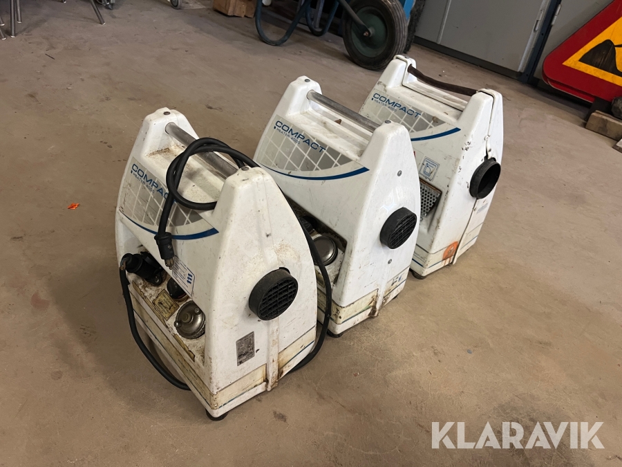Varmluftsaggregat Polarn Compact Heater 4000 3st diesel