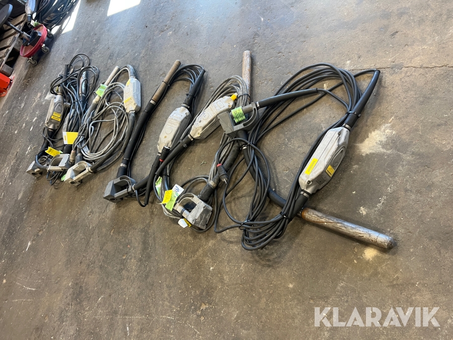 Defekta Valvstavar Atlas Copco, Husqvarna 