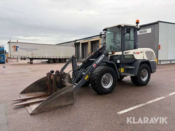 Hjullastare Terex TL80 en ägare