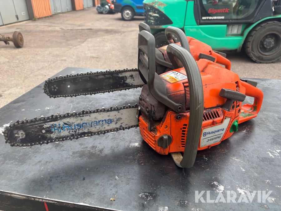 Motorsågar 2 st Husqvarna 346XPG