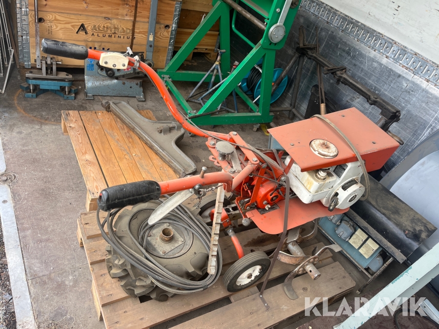 Jordfräs och motorsåg Wolseley 5 hk