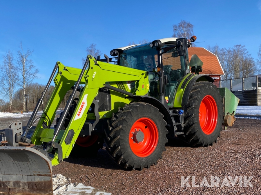 Traktor Claas Arion 460 med frontlastare