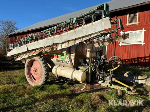 Växtskyddsspruta Moteska M 3500 12/24XH 24 meter