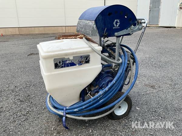 Spackelspruta Graco APX 8200 med säcktömmare