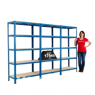 Hylla Industri/lagersystem 1 sektion