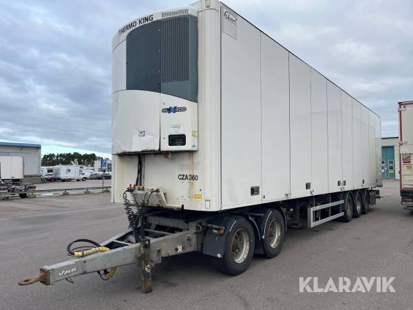 Kyl och frys trailer Ekeri T3 med dolly