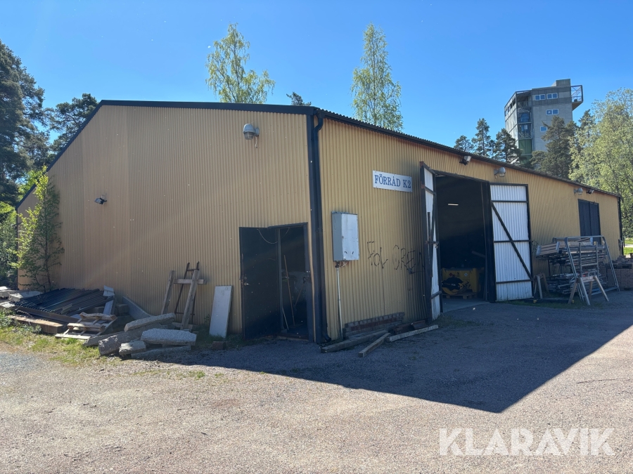 Plåthall ca 420 m2