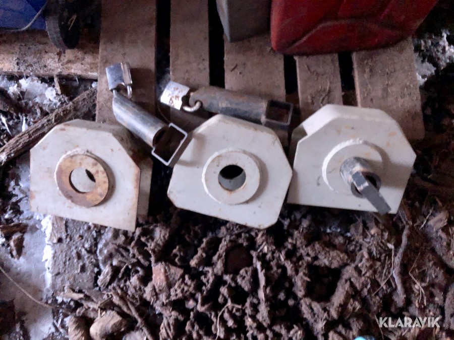 Flaklås till lastväxlare 3 stycken