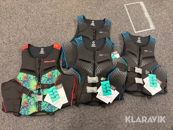 Flytvästar AirFlow/Sea-Doo 4 st