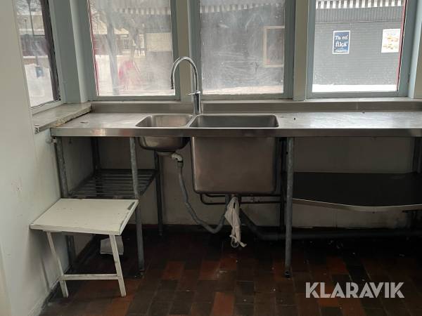 Rostfria bänkar 2 st