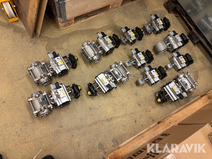 Tryckluftsventiler Actreg 16 st