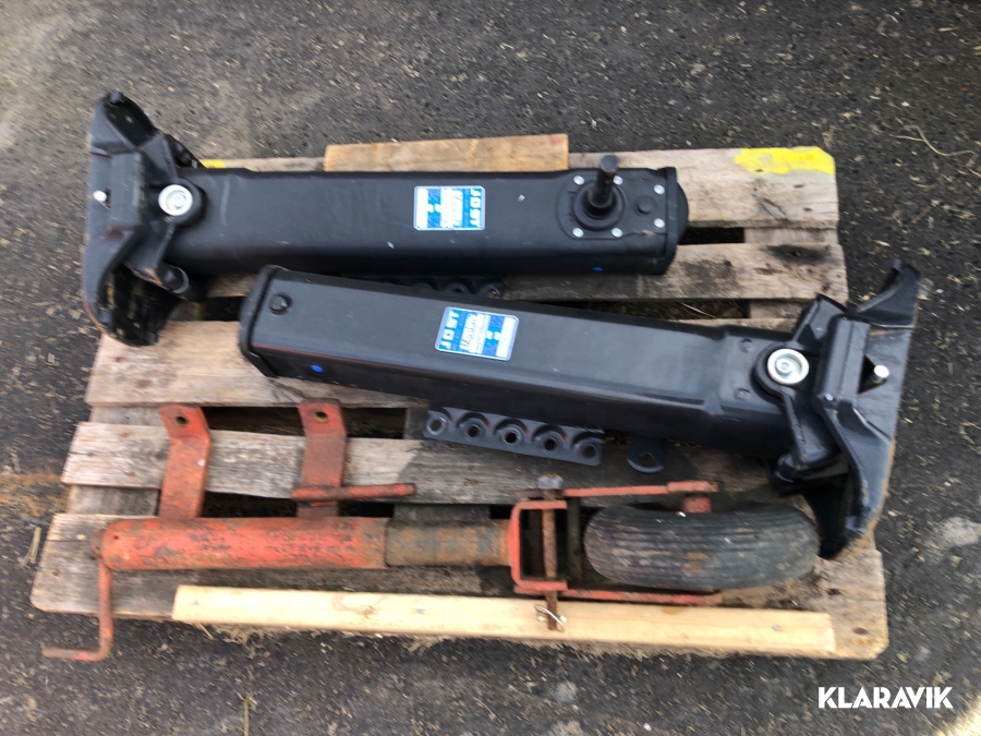 Stödben till lastbilssläp 2st JOST